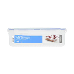 Lock & Lock HPL826 boîte hermétique alimentaire Rectangulaire 2,6 L Bleu, Transparent 1 pièce(s)