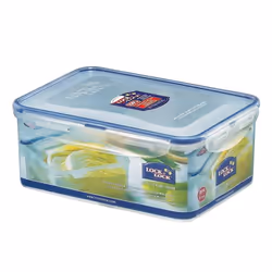 Lock & Lock HPL 825, Boîte, Rectangulaire, 2,3 L, Bleu, Transparent, Polypropylène (PP), -20 - 115,6 °C