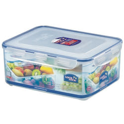 Lock & Lock HPL836 boîte hermétique alimentaire Rectangulaire 5,5 L Bleu, Transparent 1 pièce(s)