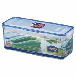 Lock &amp; Lock HPL844, Boîte, Rectangulaire, 2 L, Bleu, Transparent, Polypropylène (PP), -20 - 99 °C