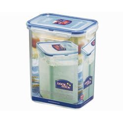 Lock & Lock HPL813 boîte hermétique alimentaire Rectangulaire 1,8 L Bleu, Transparent