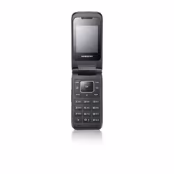 Samsung E2530, Clapet, SIM unique, 5,08 cm (2"), 1,3 MP, 800 mAh, Noir