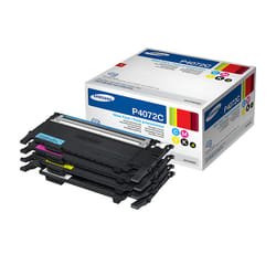 Samsung Pack de toners Noir, Cyan, Magenta et Jaune Noir: 1500 pages Couleur: 1000 pages