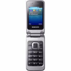 Samsung C3520, Clapet, SIM unique, 6,1 cm (2.4"), 1,3 MP, 800 mAh, Argent