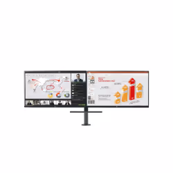 LG 27QP88DP-BS, 68,6 cm (27"), 2560 x 1440 pixels, Quad HD, LED, 5 ms, Noir