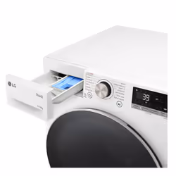 LG D4R7011TSWG machine à laver avec sèche linge Pose libre Charge avant Noir, Blanc D - Vue supplémentaire 5