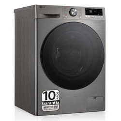 LG F4WR7010AGS machine à laver Charge avant 10 kg 1400 tr/min Acier inoxydable
