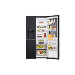 LG InstaView GSGV80EPLD Réfrigérateur Américain 635 L Noir Graphite Wi-Fi - Vue supplémentaire 10