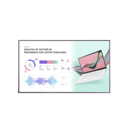 LG 75UH5J-M Panneau plat de signalisation numérique 75" LCD Wifi 500 cd/m² 4K Ultra HD Noir Web OS 24/7