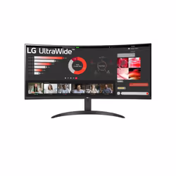 LG 34WR50QC-B.AEU, 86,4 cm (34"), 3440 x 1440 pixels, UltraWide Quad HD, LCD, Noir