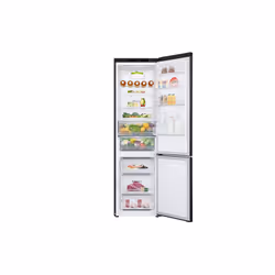 LG GBV3200CEP réfrigérateur-congélateur Pose libre 387 L C Noir