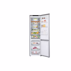 LG GBV5240DPY réfrigérateur-congélateur Pose libre 387 L D Argent