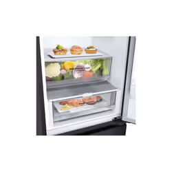 LG GBV5240DEP réfrigérateur-congélateur Pose libre 387 L D Noir - Vue supplémentaire 5