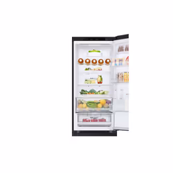 LG GBV5240DEP réfrigérateur-congélateur Pose libre 387 L D Noir - Vue supplémentaire 7
