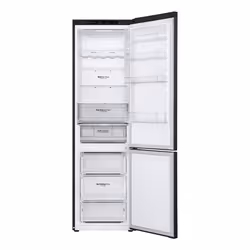 LG GBV3200DEP réfrigérateur-congélateur Pose libre 387 L D Noir - Vue supplémentaire 4