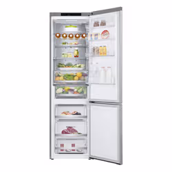 LG GBV7280DPY.APYQEUR réfrigérateur-congélateur Pose libre 387 L D Argent - Vue supplémentaire 2