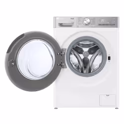 LG D4R9513TPWC machine à laver avec sèche linge Pose libre Charge avant Argent, Blanc D - Vue supplémentaire 2