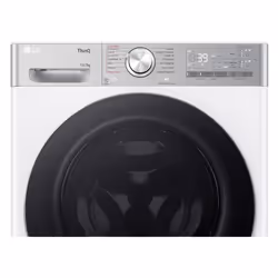 LG D4R9513TPWC machine à laver avec sèche linge Pose libre Charge avant Argent, Blanc D - Vue supplémentaire 6
