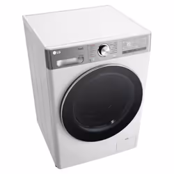 LG D4R9513TPWC machine à laver avec sèche linge Pose libre Charge avant Argent, Blanc D - Vue supplémentaire 8