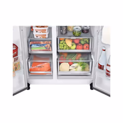 LG InstaView GSGV80PYLD frigo américain Pose libre 635 L D Argent - Vue supplémentaire 13