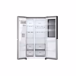 LG InstaView GSGV80PYLD frigo américain Pose libre 635 L D Argent - Vue supplémentaire 6