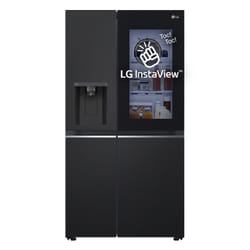 LG InstaView GSGV80EPLL frigo américain Pose libre 635 L E Noir
