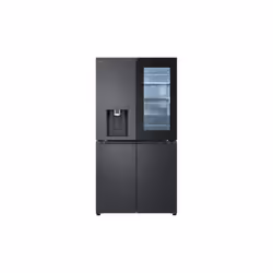 LG GMG960EVEE, Pose libre, Porte française, Noir, LED, Boutons, Tactile, LED