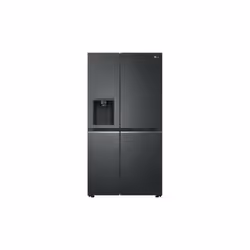 LG GSJV80MCLE, Pose libre, Américain, Métallique, A l'intérieur, R600a, 635 L