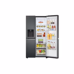 LG GSJV80MCLE frigo américain Pose libre 635 L E Métallique - Vue supplémentaire 6