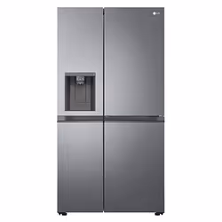 LG GSJV80MBLE, Pose libre, Américain, Métallique, R600A, 635 L, T