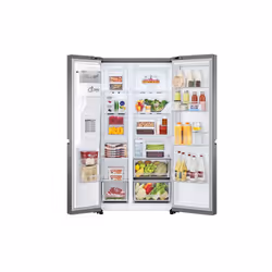 LG GSJV51DSXE Réfrigérateur Américain 635 L Gris Classe E - Vue supplémentaire 4