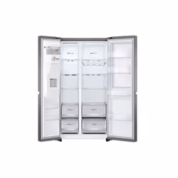 LG GSJV70DSLE frigo américain Pose libre 635 L E Acier inoxydable - Vue supplémentaire 3