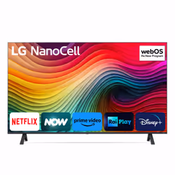 LG NanoCell NANO81 43NANO81T6A, 109,2 cm (43"), 3840 x 2160 pixels, NanoCell, Smart TV, Wifi, Bleu