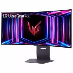 LG 34GS95QE-B écran plat de PC 86,1 cm (33.9") 3440 x 1440 pixels Wide Quad HD OLED Noir
