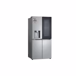 LG InstaView GMG861MBAE frigo américain Pose libre 508 L E Noir, Acier inoxydable