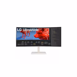 LG 38WR85QC-W, 96,5 cm (38"), 3840 x 1600 pixels, UltraWide Quad HD, LCD, 1 ms, Blanc