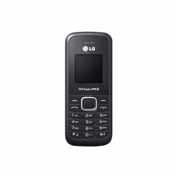 LG B200E, Barre, SIM unique, 3,68 cm (1.45"), 128 x 128 pixels, 950 mAh, Noir
