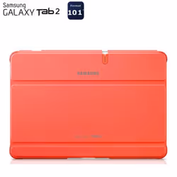 Samsung étui rabat Galaxy Tab 2 10.1 orange