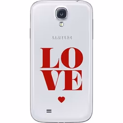 Samsung ENMSVLOVE-EF-FI950BWEGWW, Housse, Samsung, Galaxy S4, 12,7 cm (5"), Rouge, Blanc
