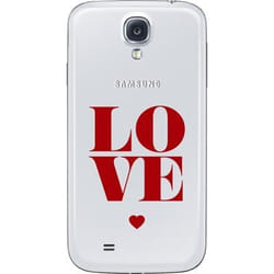 Samsung ENMSVLOVE-EF-FI950BWEGWW coque de protection pour téléphones portables 12,7 cm (5") Housse Rouge, Blanc