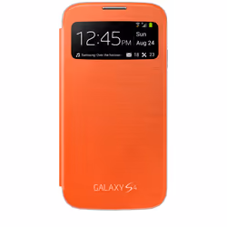 Samsung S View, Folio porte carte, Samsung, Galaxy S 4, Orange
