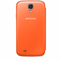 Samsung S View coque de protection pour téléphones portables Folio porte carte Orange