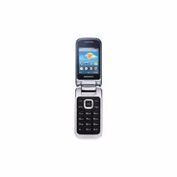 Samsung C3590, Clapet, SIM unique, 6,1 cm (2.4"), 2 MP, 800 mAh, Noir