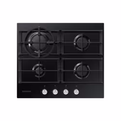 Samsung NA64H3010AK/ET plaque Noir Intégré Gaz 4 zone(s) - Vue supplémentaire 3