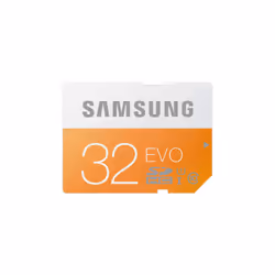 Samsung 32GB, SDHC EVO, 32 Go, SDHC, Classe 10, UHS, 48 Mo/s, Résistant aux chocs, Résistant à l’eau