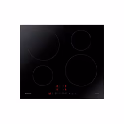 Samsung NZ64H37070K, Noir, Intégré, Plaque avec zone à induction, Verre-céramique, 4 zone(s), 4 zone(s)