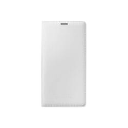 Flip Wallet - Samsung - Galaxy S5 - Blanc - Rabat - Synthétique