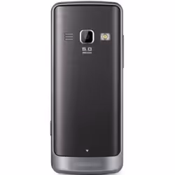 Samsung GT-S5611 Noir, Argent Téléphone numérique