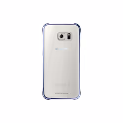 Samsung EF-QG920B, Housse, Samsung, Galaxy S6, Bleu, Transparent