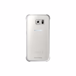 Samsung EF-QG925B, Housse, Samsung, Galaxy S6 edge, Argent, Transparent